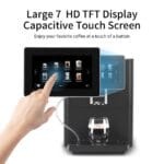 Hipresso Programmable Super automatic Espresso Coffee Machine with Large 7 inches HD TFT Display - Image 2