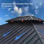 12' x 14' Hardtop Gazebo For Patio Screen House Backyard Sunroom - Image 5