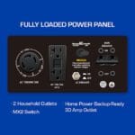 DuroMax XP5500EH 5,500 Watt Portable Dual Fuel Gas Propane Powered Generator - Image 2