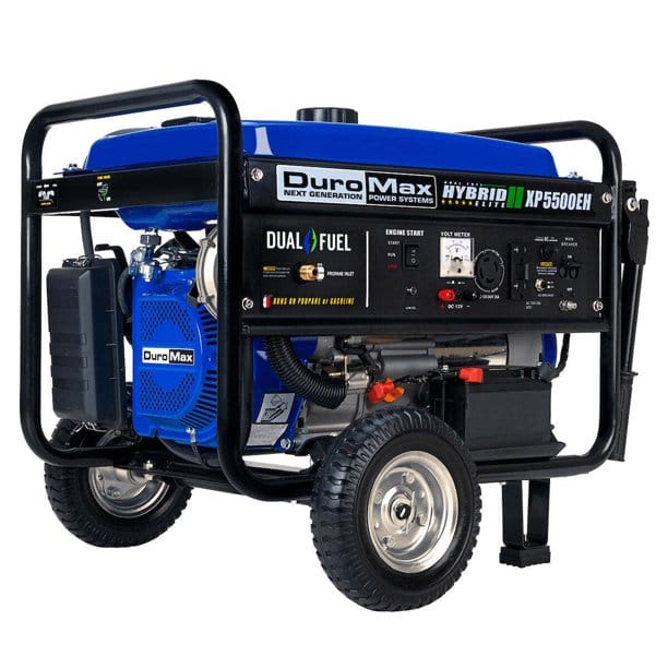 CZCZZZZ.jpeg DuroMax XP5500EH 5,500 Watt Portable Dual Fuel Gas Propane Powered Generator - Image 1
