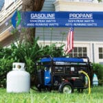 DuroMax XP5500EH 5,500 Watt Portable Dual Fuel Gas Propane Powered Generator - Image 8