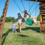 Backyard Discovery Woodridge Elite Swing Set - Image 7