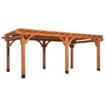 Backyard Discovery 20' x 12'Beaumont Pergola 120.2 in Brown