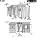 Lifetime 15' x 8' Shed (Side Entry) - Image 6