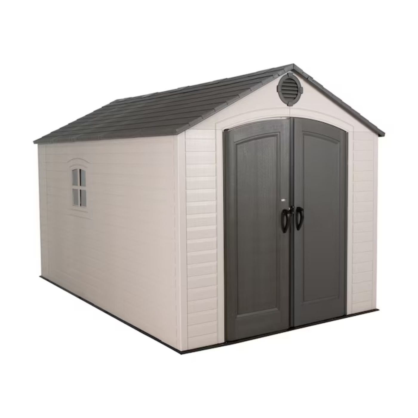 LIFETIME PRODUCTS 8-ft x 12-ft Lifetime Storage Shed Gable Resin Storage Shed (Floor Included) LIFETIME PRODUCTS 8-ft x 12-ft Lifetime Storage Shed Gable Resin Storage Shed - Image 1