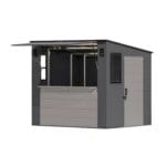 Suncast 8-ft x 7-ft Resin Shed Lean-to Resin Storage Shed